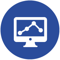 Monitoring and Management Solutions Icon Monitoring and Management Solutions Icon