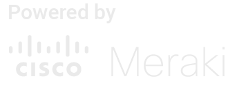 Powered by cisco Meraki logo Powered by cisco Meraki logo