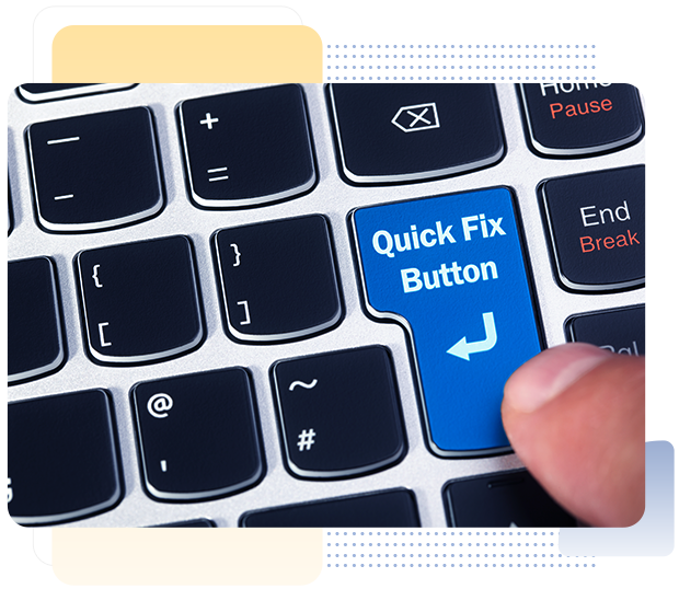 magic quick fix button