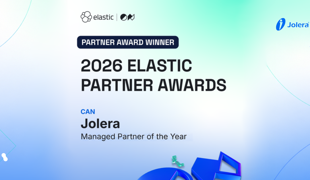 Jolera Named 2026–2027 Elastic Managed Partner of the Year for Canada