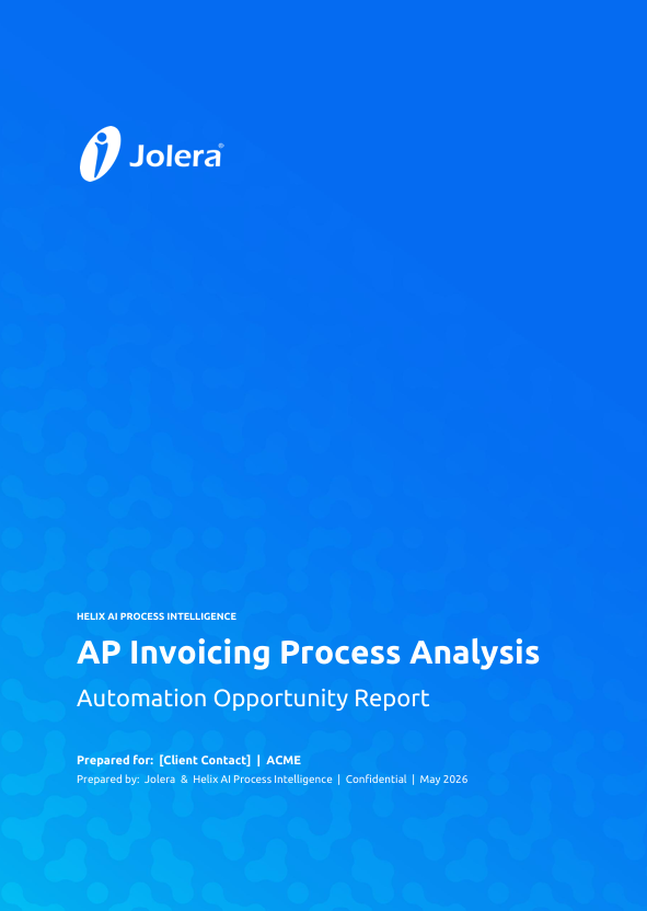 Sample report cover