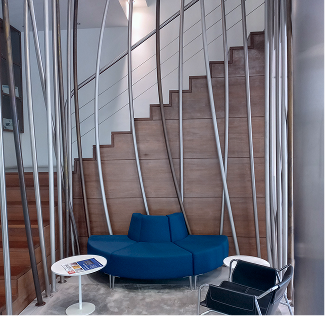 Jolera Porto office reception area