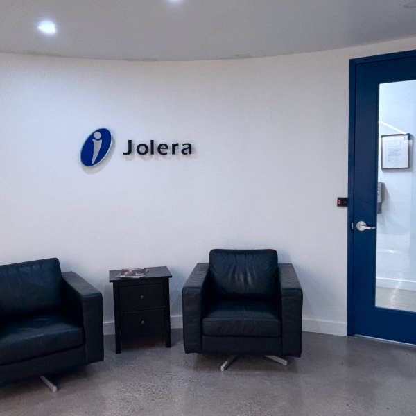 Jolera Toronto headquarters reception area