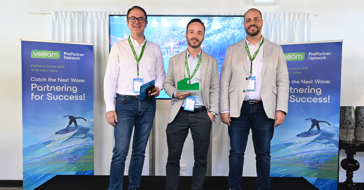 Jolera Wins Best VASP Award by Veeam