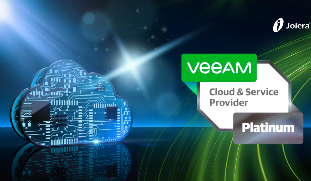 Jolera Achieves Platinum Status in the Veeam Cloud & Service Provider Program