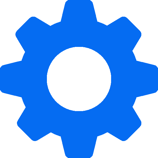 equipamento ícone azul do cérebro